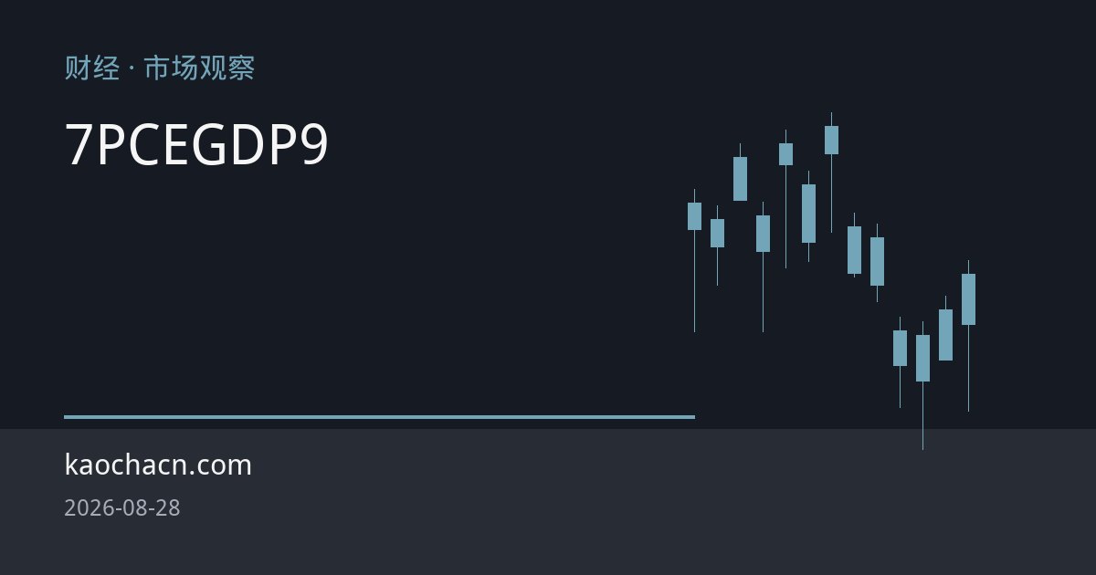 美国7月PCE通胀高位持稳、二季度GDP确认放缓，美联储9月加息悬念升温