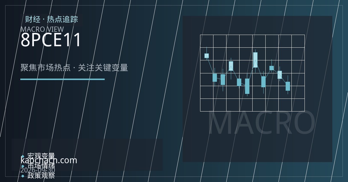 美国8月核心PCE温和回落，市场重新定价美联储11月降息路径